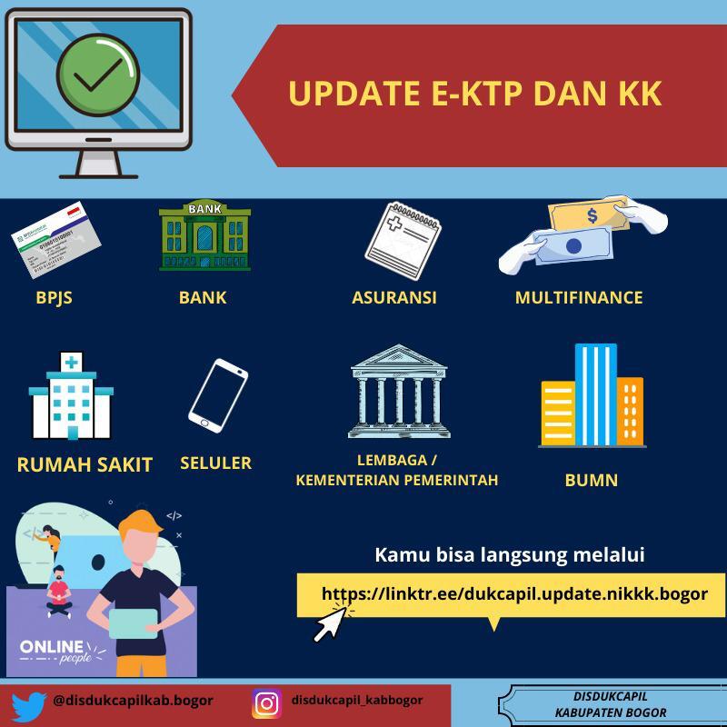 Update NIK dan Kartu Keluarga secara mandiri tanpa harus ke Kantor Disdukcapil